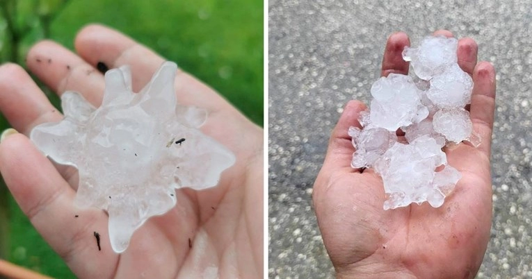 Olujne ćelije poharale Sloveniju, pala tuča veličine golf loptice